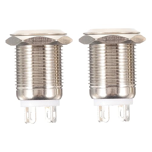 Uonlytech Acessório De Campainha Componente De Campainha De Parede Aço Inoxidável 2 Peças
