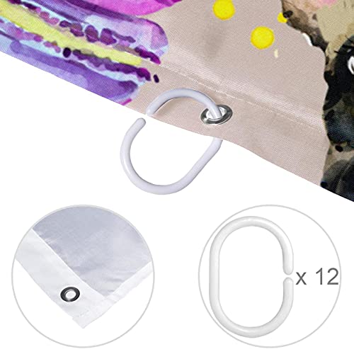 Rideau de douche tête de chien : fini les inondations avec ce textile imperméable - 5