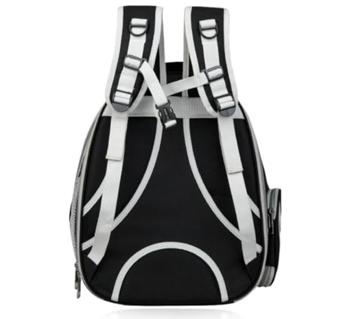 Sac à dos pour chat et petit chien extensible avec bulle transparente