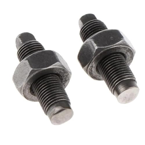 Kit de tuercas juego de brazo basculante ajustable rodillo escape para motor válvula tornillos de ajuste 2