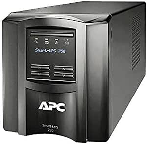 APC Smart-UPS 750VA UPS Battery Backup with Pure Sine Wave Output (SMT750) (Not sold in Vermont)