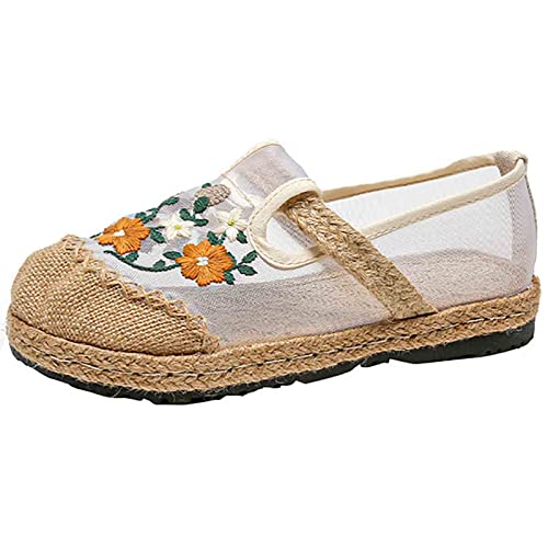 Mary-Jane ballet shoes flats pour femme : chaussures chinoises plates et casual