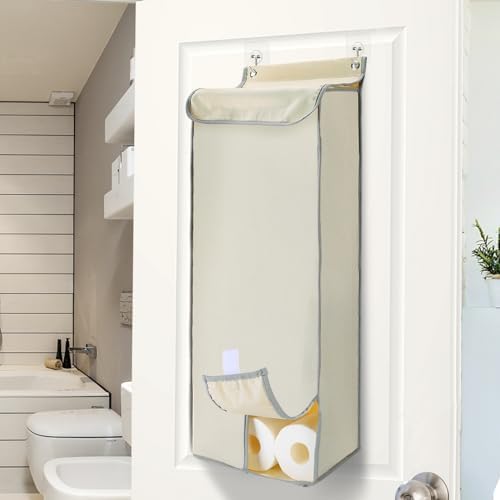 Hangable Toilet Paper Storage Organizer for 10 Rolls of