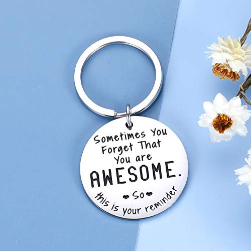 Sygunar Funny Inspirational Keychain Gifts Birthday Christmas Gifts For Women Men Best Friend Bff Him Her Thank You Gift For Coworker Boss Graduation Gifts For Daughter Son Students Key Chain #TOP4