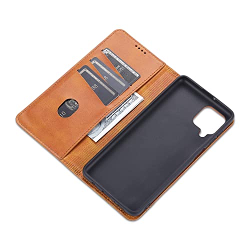 MOONCASE Carteira de Couro PU Capa Magnética à Prova de Choque com Slot para Cartão para Samsung Gal
