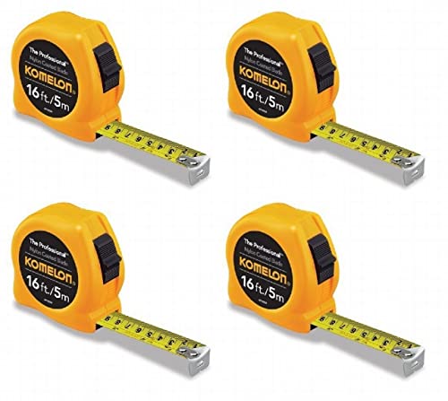 Cinta Métrica Profesional Komelon 16 Pies/5 m Pack 4 miniatura 1