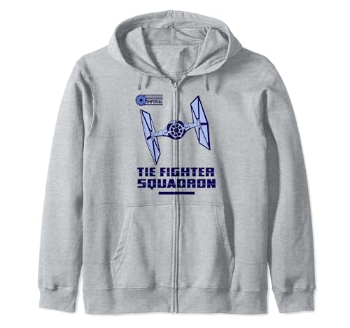 Sweat zippé Star Wars TIE Fighter aux finitions durables