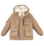 Conception chaleureuse: veste en laine est spécialement conçu pour les enfants, la couche intérieure a un traitement rocheux, air fermé, empêche l'entrée d'air froid et la perte de chaleur, forme une couche d'isolation, il a un bon effet thermique. Convient pour l'automne et l'hiver.