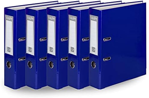 Orange A4 75mm Strong Premium Business Lever Arch Files Folders Metal Binder Bar Ring Document