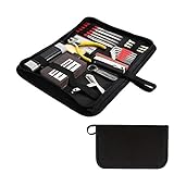 Flushbay 37 PCS Guitar Setup Tool Kit Guitar Repair Care Cleaning Set Maintenance Kit for Guitar Uku