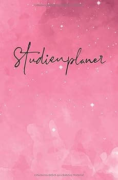 Studienplaner : Timer, Terminplaner und Kalender F?r 18 Monate Undatiert - Mit Monats?bersicht, Wochenplan und Extra Seiten F?r Notizen - Kann Jederzeit Begonnen Werden - Datum Zum Selber Ausf?llen -