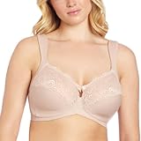 Glamorise Women's Elegance Lace Support Soft Cup Bra