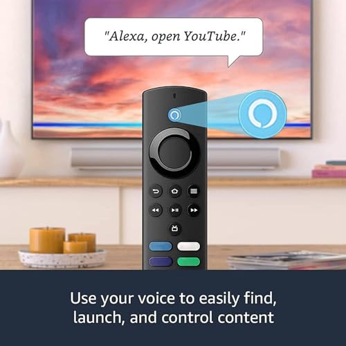 Image of Voice Alexa Remote Compatible with Fire Tv Stick [ 3rd Generation ]