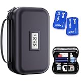 Insulin Cooler Travel Case TSA Approved, Diabetic Medication Cooling Bag with Temperature Display for Travel and Daily Use, 2 Ice Pack, Black