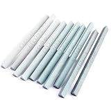 HKATOPS Schleifstein-Sticks, grüner Kohlenstoff-Ölstein-Schleifstab zum Schärfen von Schneidwerkzeugen, Honstahlwerkzeug (15 x 1,2 cm)