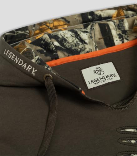 Image of Legendary Whitetails Mens Plaid Camo Pullover Hoodie
