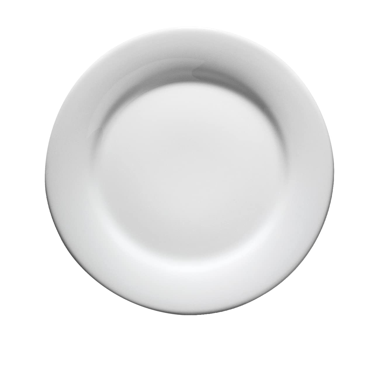 METRO Professional Piatto piano Caterer, porcellana di alta qualità, Ø 24 cm, 6 unità, resiste a temperature fino a 220°C, lavabile in lavastoviglie, bianco, ideale per gastronomia