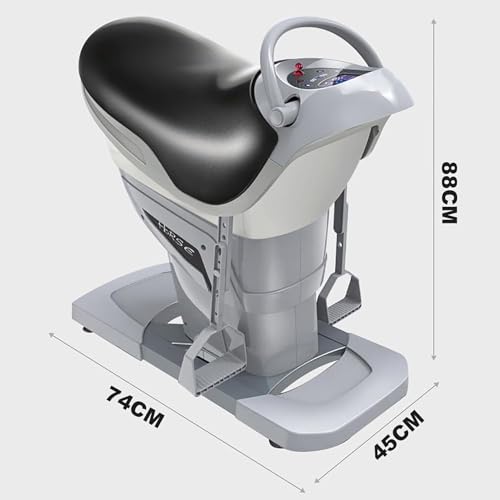 Image of Electric Horse Riding Machine, Abdominal Trainer with LCD Display for Buttocks and Thigh Exercise, Aerobic Fitness Device for Waist and Abdomen Muscles
