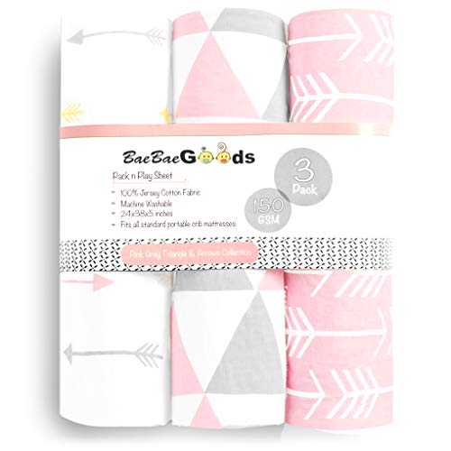 Pack n Play Sheets – Pack and Play Sheets 3 Pack – 100%