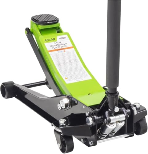 Arcan 3 Ton Low Profile Quick Rise Steel Floor Jack (XL3000A)