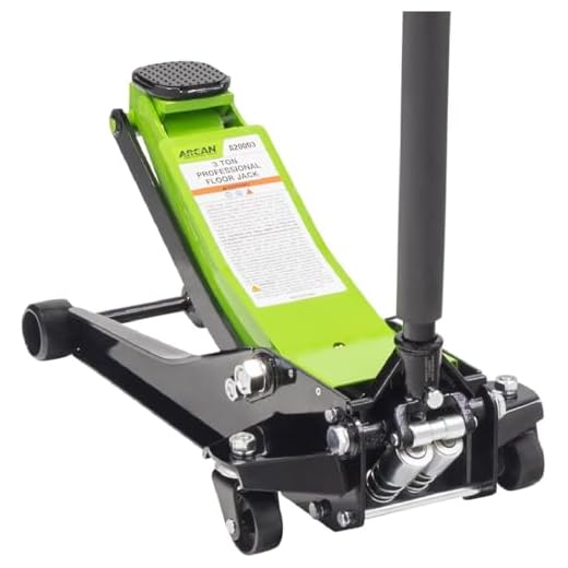 Arcan 3 Ton Low Profile Quick Rise Steel Floor Jack (XL3000A)
