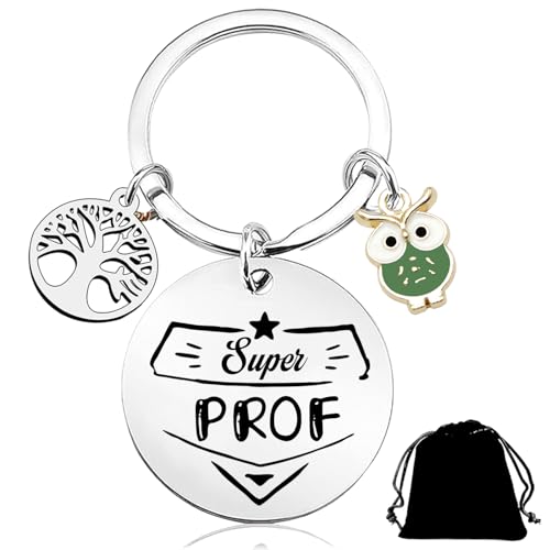 QTZXZX Porte-Clés Décapsuleur Prof - Cadeau Prof Original Décapsuleur Inox Personnalisé pour Prof Homme Accessoire Unique Ouvre Bouteille Prof Idée Cadeau Prof