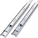 Friho 10 Pair of 18 Inch Hardware Ball Bearing Side Mount Drawer Slides, Full Extension, Available in 10'',12'',14'',16'',18'',20'' Lengths