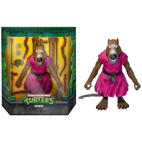 TMNT Ultimates Wave 1: Splinter Action Figure V2 Cover