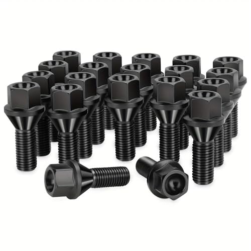 Pernos de rueda M12 x 1,5 tornillos de 28 mm para fijar llantas con holgura en BMW E39 E60