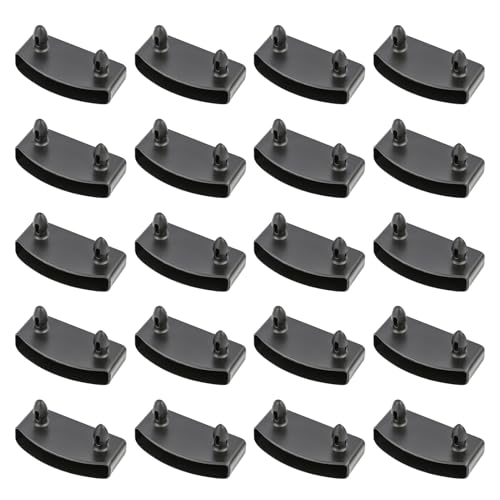 20 Pezzi Supporti per Rete a Doghe da 53 mm,