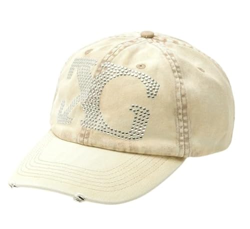 [エックスガール] キャップ LOGO MARK 6PANEL CAP レディース BEIGE