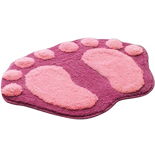 Tappeto da bagno o zerbino morbido di peluche