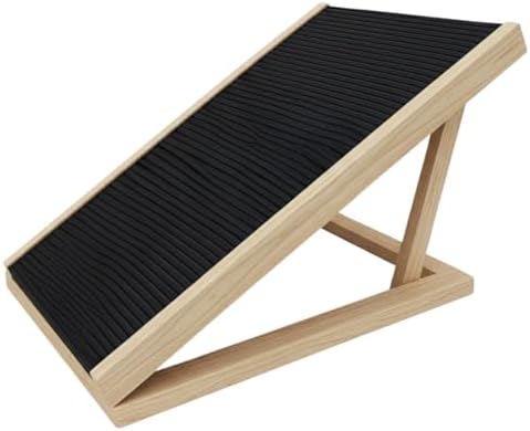 Rampa Pet Para Cachorro Antiderrapante Madeira Ajustável Cama E S...
