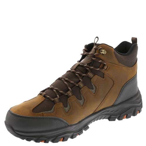 Image of Skechers Men's USA Rickter - Branson Mid Top Waterproof Lace Up Hiker Boot