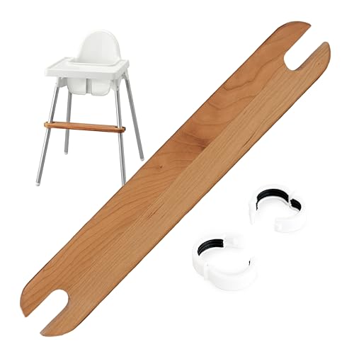 Image of Yeah Baby Goods Adjustable Footrest for IKEA Antilop High Chair, Cherry | Comfortable Seating, Patented Design, Adjustable Height, Compatible with IKEA Antilop HighChairs