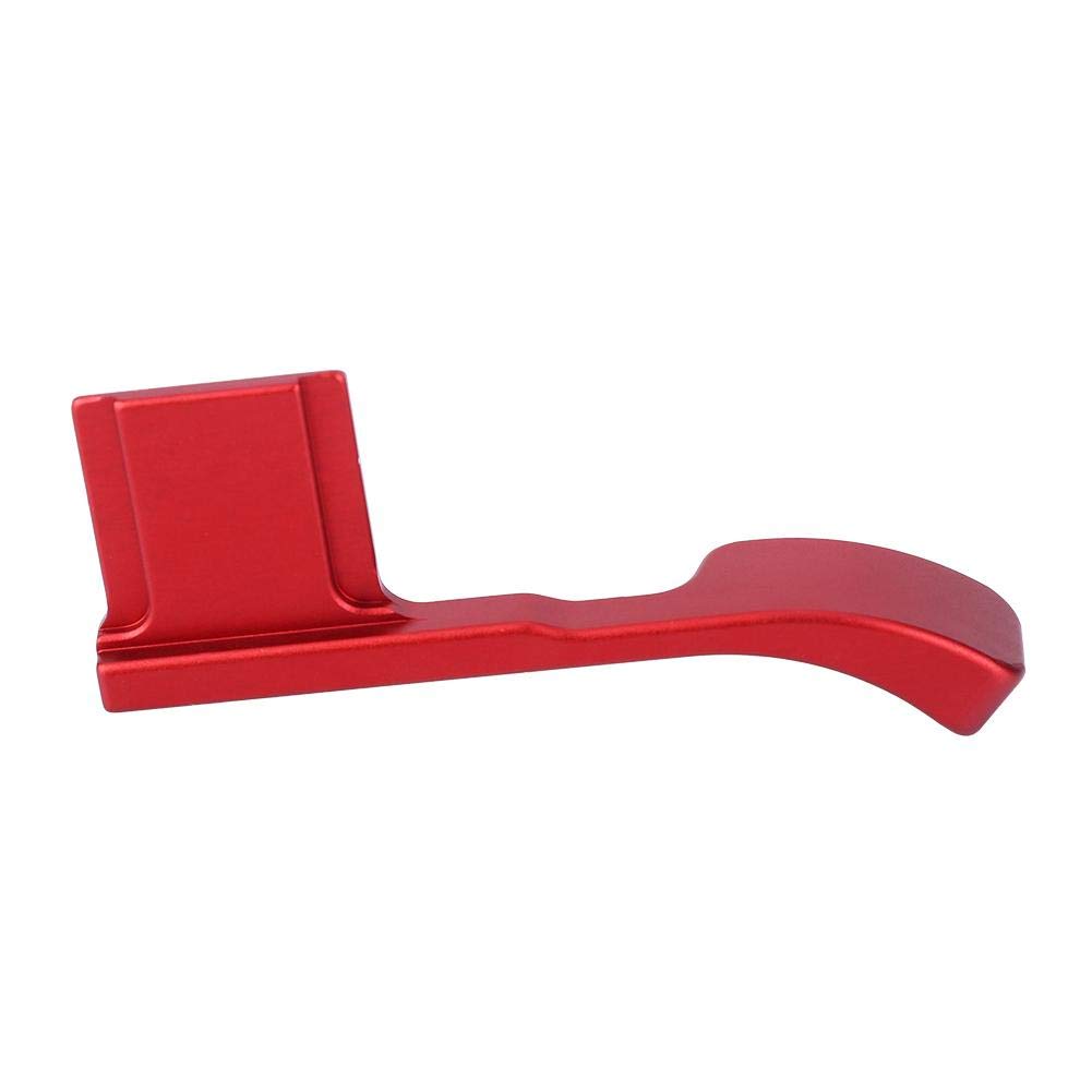 Thumb Up Grip, Solid and X-E3 Aluminum Alloy Hot Shoe Thumb Up Hand Grip for Fuji X-E3 X-E2S Camera(Red)