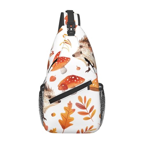 Bolso bandolera unisex ligero para viajes de 4 litros miniatura 1