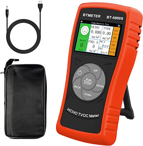 BTMETER BT-5800S 3 in 1 zAfqhoPM2.5 PM10[^[ACeX^[j^[HCHO TVOCp[eBN_XgCz[ItBXHq-{}jA