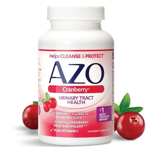 Convergence Azo Cranberry Urinary Tract Health Dietary Supplement, Sugar Free, 100 Countazo Cranberry Pills Urinary Tract Health Supplement – Taking These Softgels Can Help Maintain A Healthy Urinary #TOP7