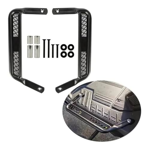 Repose-Pieds Allongés pour Moto Zuma 125 2022-2023 Noir