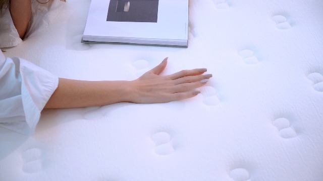 TEENO - Matelas 140x190 Cm En Mousse à Mémoire De Forme Et Haute Résilience - 22 Cm D'épaisseur, Double Face - Hypoallergénique Et Respirant - 3