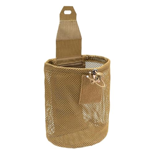 Bolsa de Gota pequeña | Pocket de Malla de Malla Plegable | Bolsillo de Red portátil para Actividades al Aire Libre Caminata para Campamento Accesorios de la organización de Viajes de Accesorios