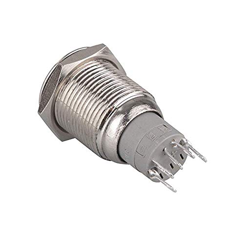 Esupport 12V Car Red Led Emergency Hazard Warning Push Button Metal Switch #TOP7