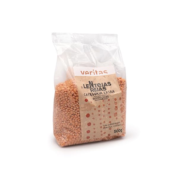 Veritas Lentejas Rojas 500g Ecológicas