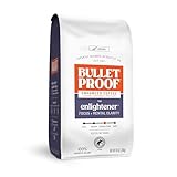 Bulletproof The Enlightener Ground Coffee, 10 Ounces, Medium-Dark Roast Enhanced Coffee with L-Theanine, Panax Ginseng and Gingko Biloba, Supports Mental Clarity, Focus, and Memory