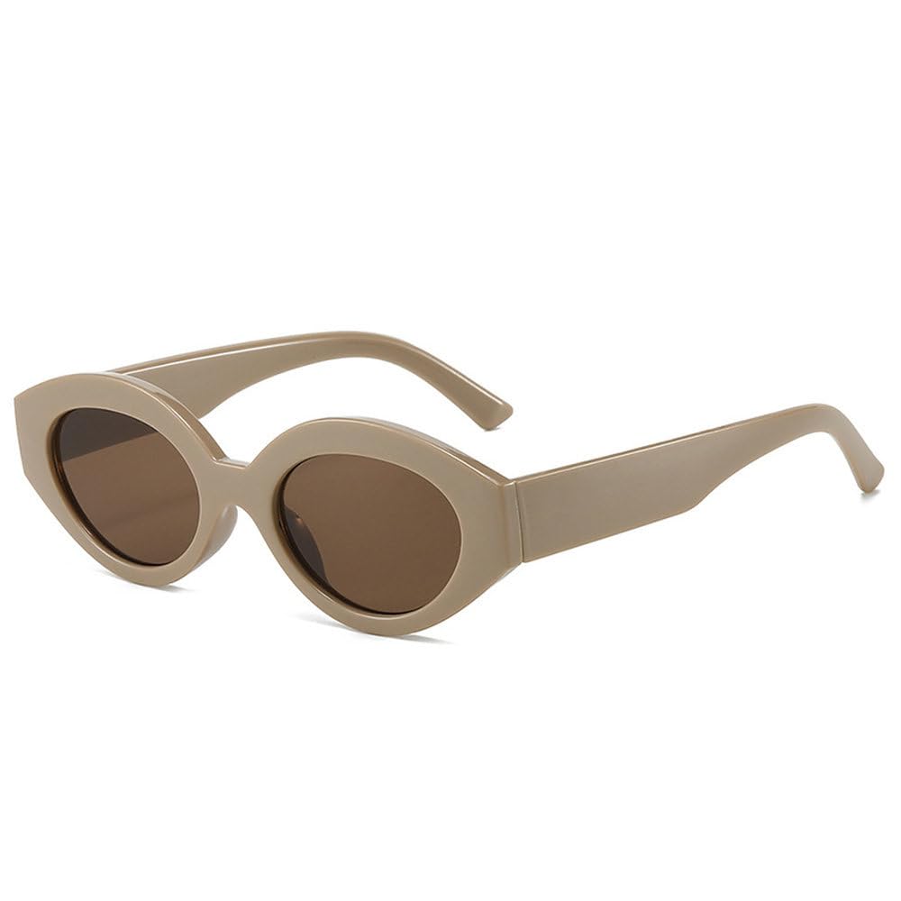 Okulary przeciwsłoneczne Retro Small Cat Eye Polygon, damskie, modne, gradientowe, lustrzane, UV400, męskie, nity, okulary przeciwsłoneczne na zakupy, podróż, plażę, imprezę, kolarstwo
