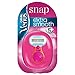 Gillette Venus Snap Embrace Rasoio Donna con Astuccio Mini-Compact Portatile