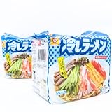 冷やしラーメン 5食入り×2袋セット|酸味と甘味の中華風しょうゆダレ&ノンフライ細めん|冷やして食べるインスタント袋めん