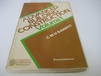 Paperback Advanced Building Construction Book