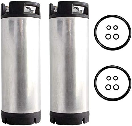 Beverage Factory 5 gal Pin Lock Kegs (Pack of 2) - (Renewed)